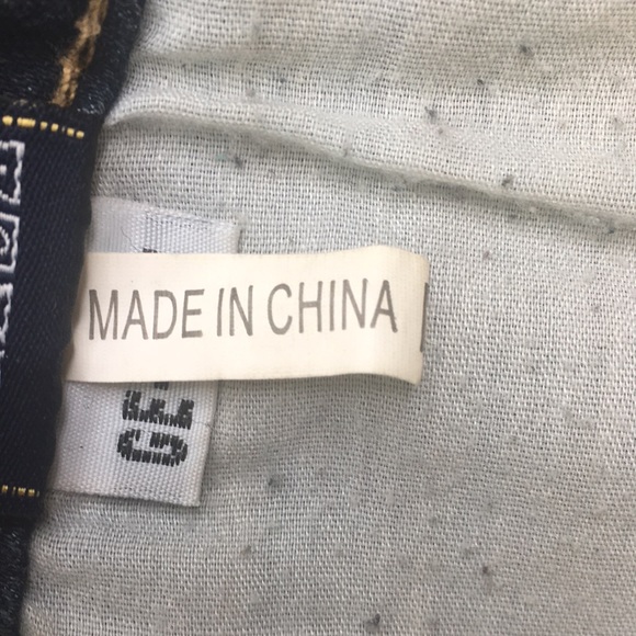 Geso Blue Jeans Size 15 Acid Washed Stretchy *B1 - Picture 9 of 9